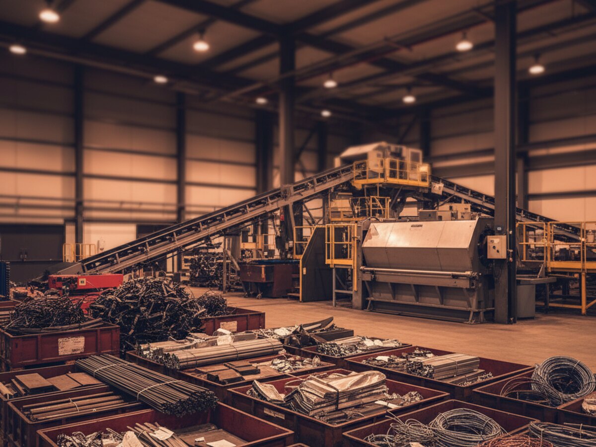 Instalação de processamento de subprodutos industriais